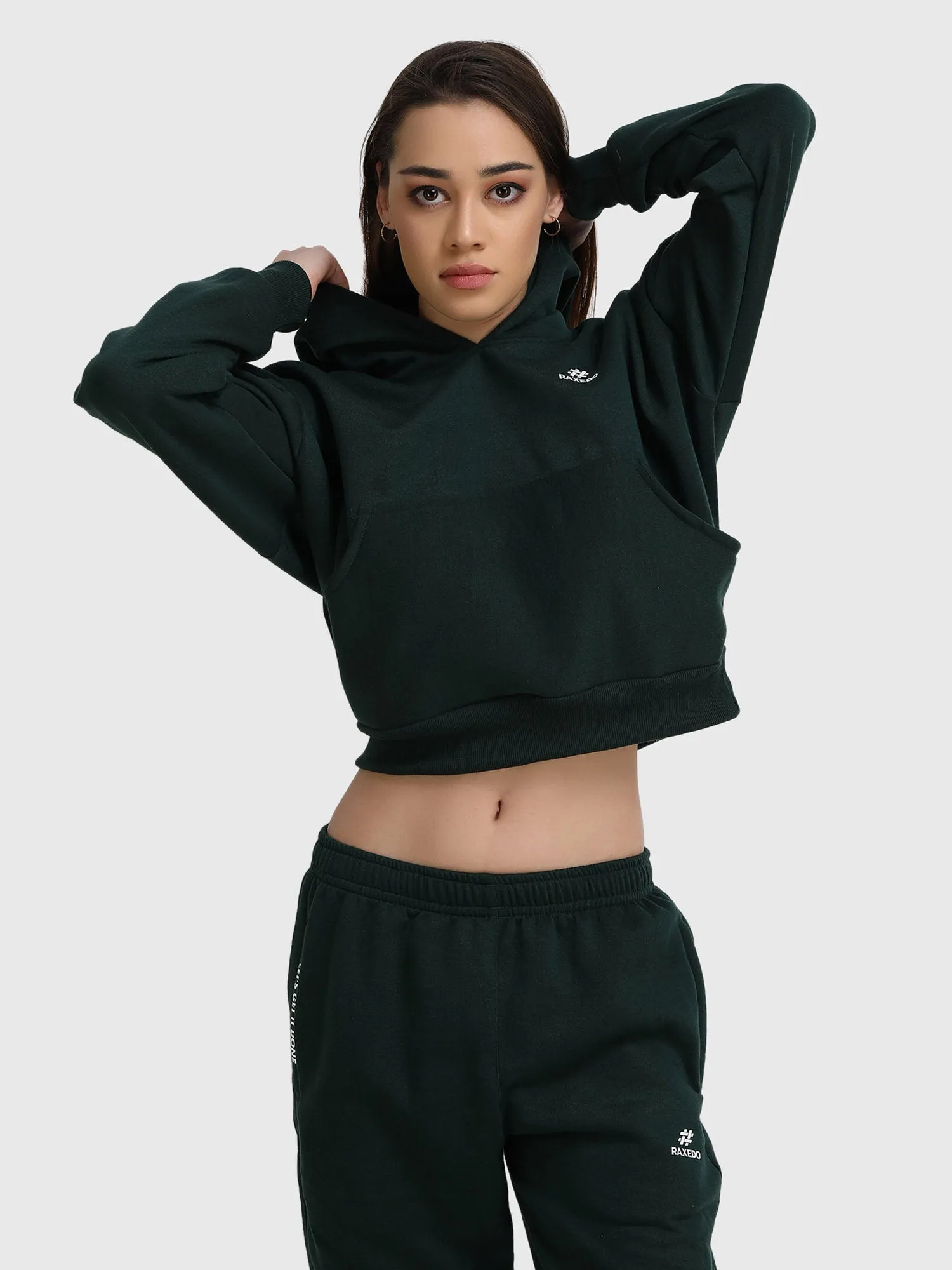 Women's Hooded Tracksuit Set