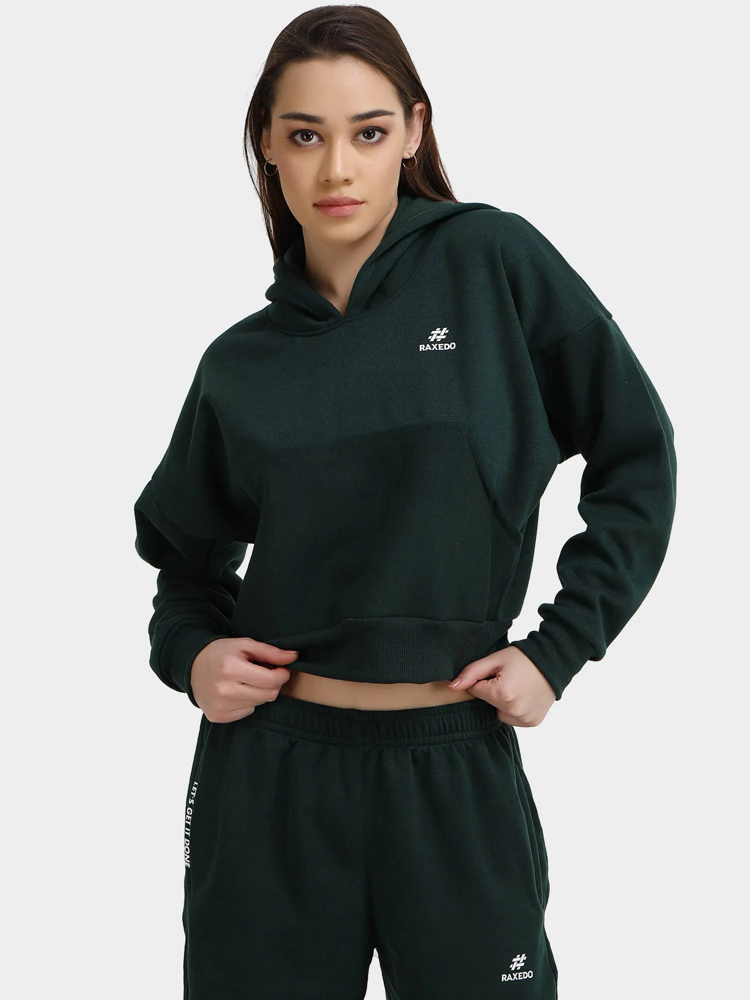 Women's Hooded Tracksuit Set