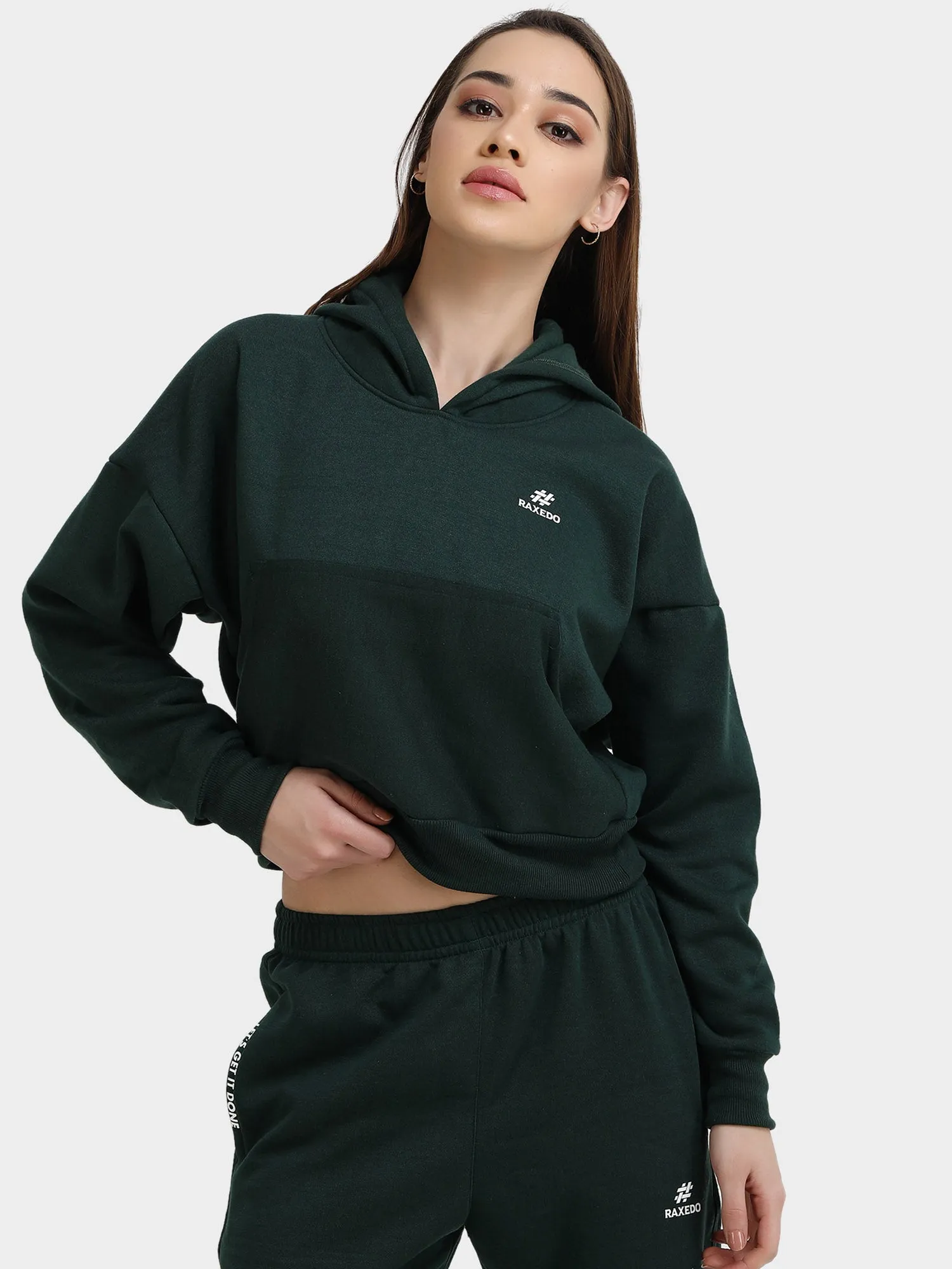 Women's Hooded Tracksuit Set