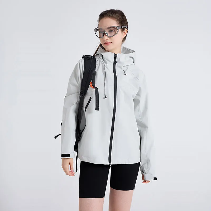 Women's Hooded Windbreaker Jacket