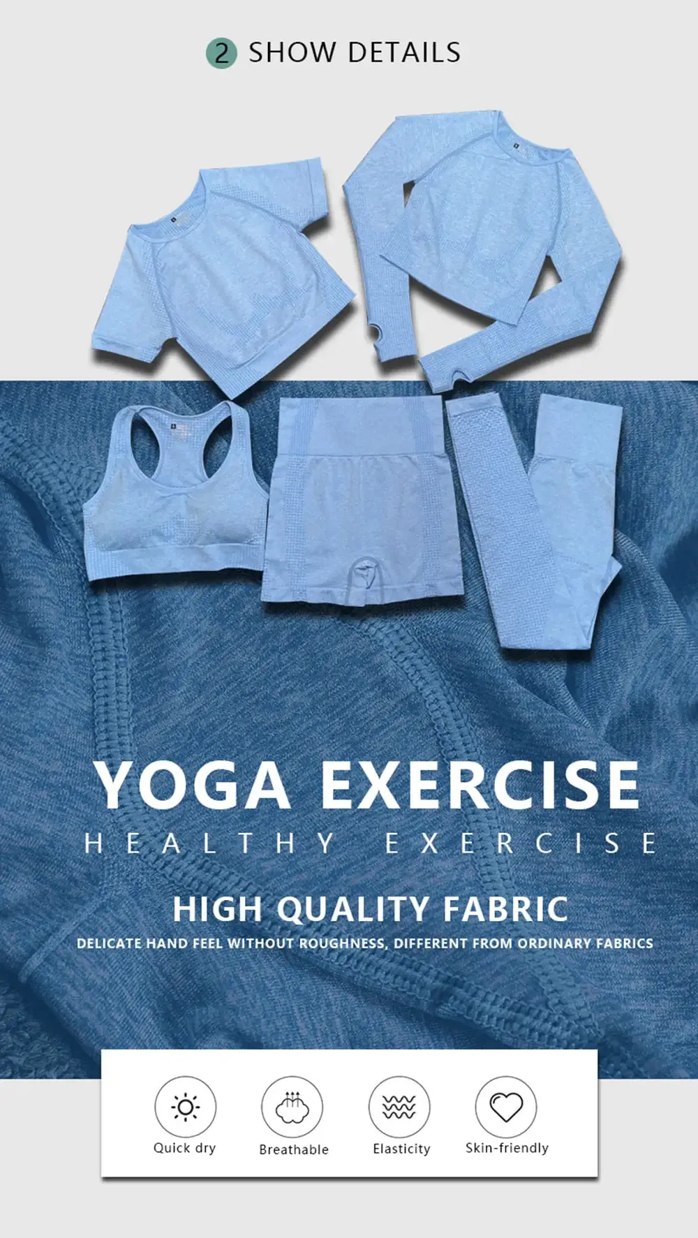 Women's Quality Fashion Yoga Suit Set